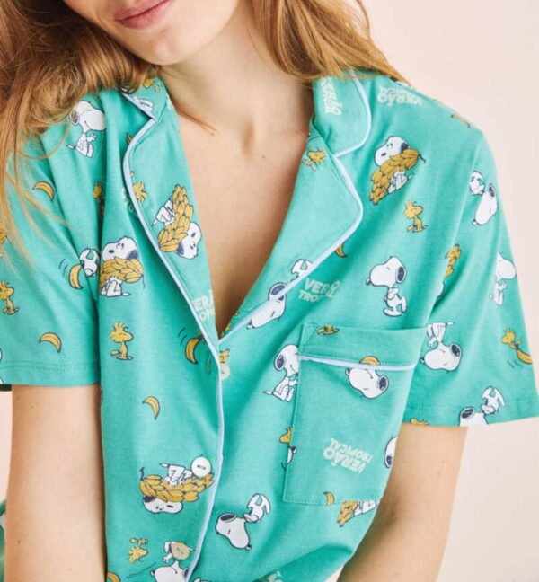 Short Sleeves Masculine Pajama Set | TFC-WNS-002 - Image 2