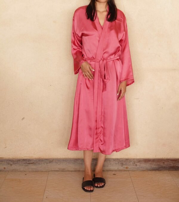 Silk Robe for a Perfect Evening | TFC-RW-001 - Image 2