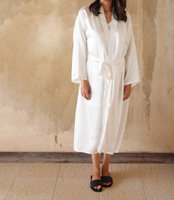 Silk Robe for a Perfect Evening | TFC-RW-001 - Image 11