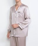 Men's Luxury Silk Pajama Set | TFC-NSM-001